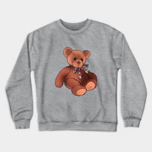 cute vintage teddy bear Crewneck Sweatshirt